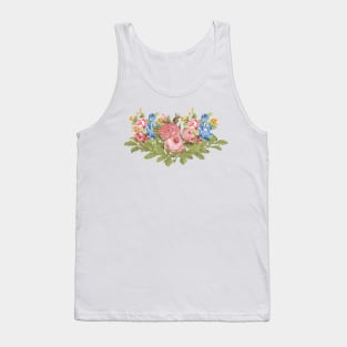 Floral Rose Bouquet Tank Top